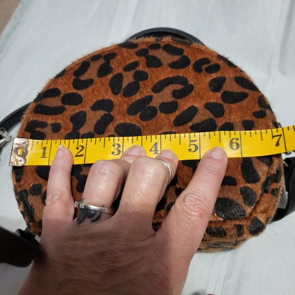 STRADIVARIUS LEOPARD PRINT CROSSBODY BAG - Picture 9 of 11